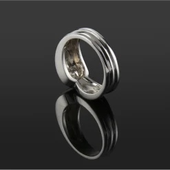 ANILLOS DE COMPROMISO Sortija solitario oro blanco.