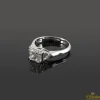 ANILLOS DE COMPROMISO Sortija oro blanco y diamantes.