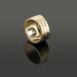 ANILLOS DE COMPROMISO Sortija solitario oro amarillo color g, pureza si y peso 1,85 cts.