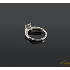 ANILLOS DE COMPROMISO Sortija solitario oro blanco color i, pureza vs2 y peso 1,02 cts.