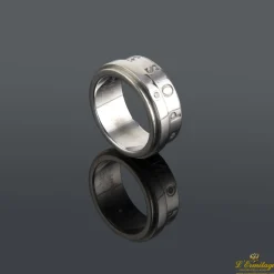 ANILLOS / SORTIJAS Alianza piaget possession oro blanco y diamantes.