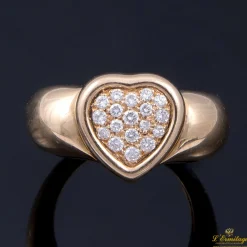ANILLOS / SORTIJAS Anillo corazón oro amarillo y diamantes