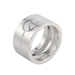 ANILLOS / SORTIJAS Anillo love oro blanco ancho