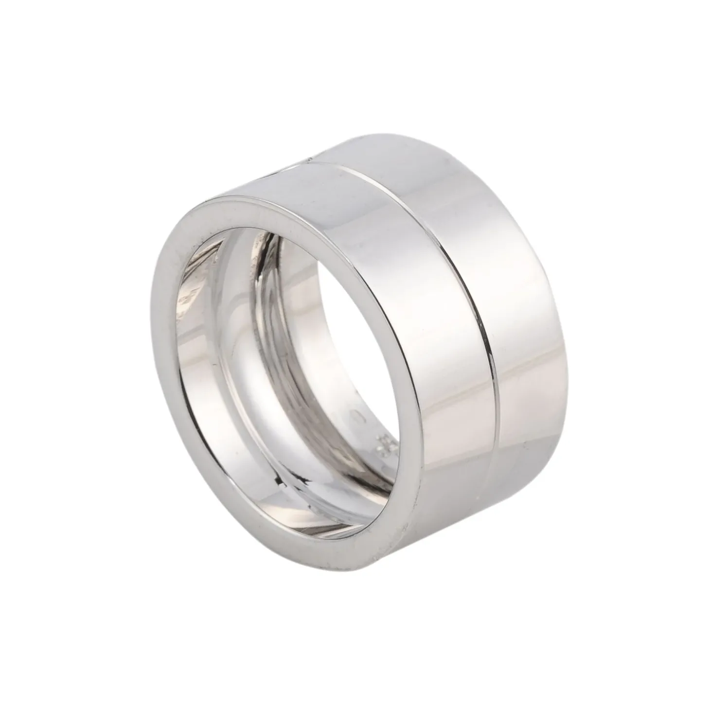 ANILLOS / SORTIJAS Anillo love oro blanco ancho