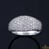 ANILLOS / SORTIJAS Anillo oro blanco y pavé de diamantes.