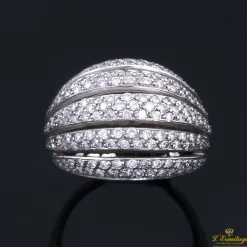ANILLOS / SORTIJAS Anillo oro blanco y diamantes.