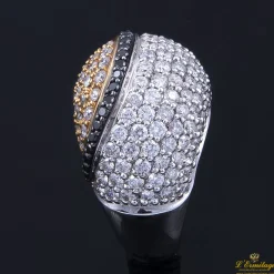 ANILLOS / SORTIJAS Anillo oro blanco oro amarillo y diamantes