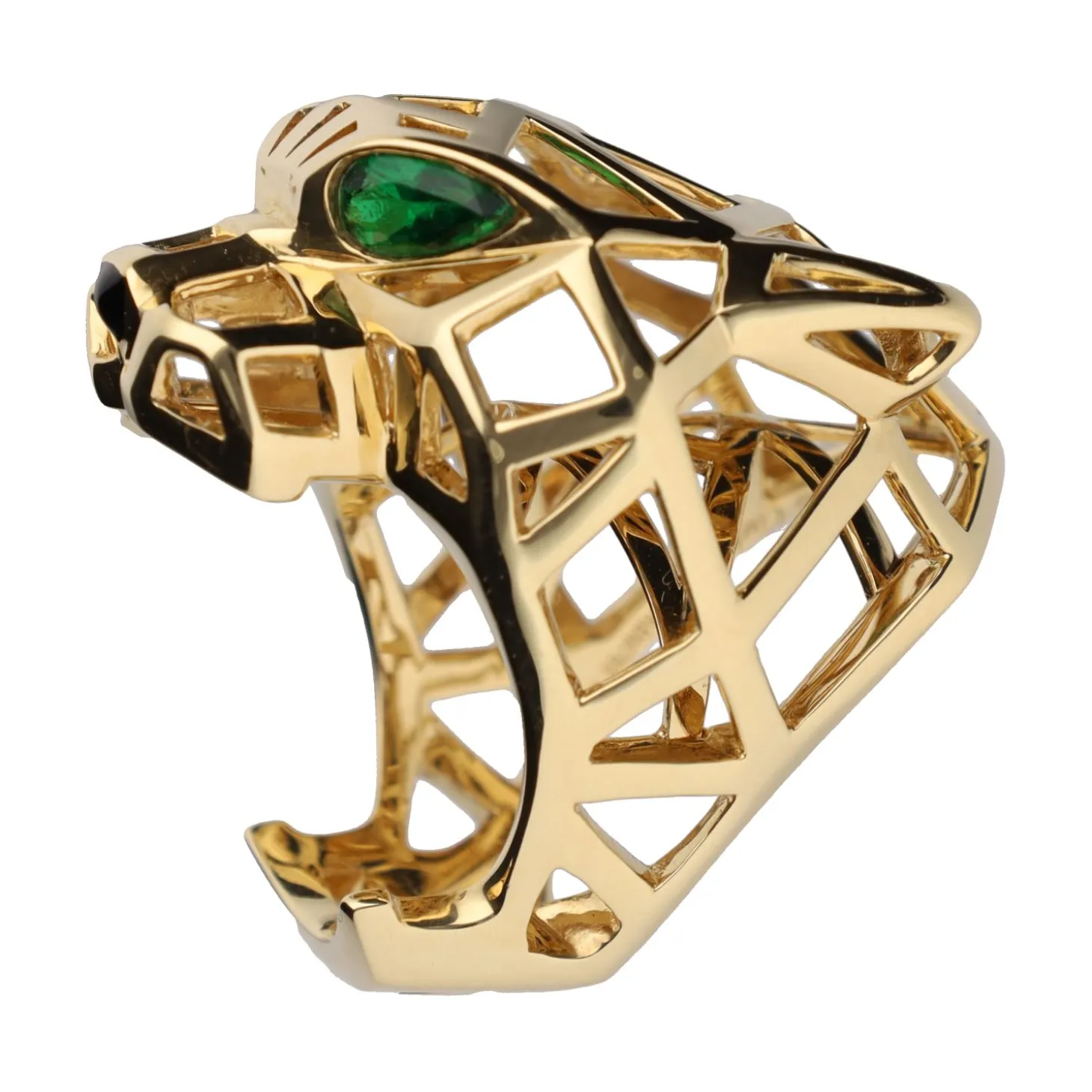 ANILLOS / SORTIJAS Anillo panthère de cartier en oro amarillo. Talla 55.