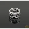 ANILLOS / SORTIJAS Anillo parentesi oro blanco 18 qt. Talla nº: 53