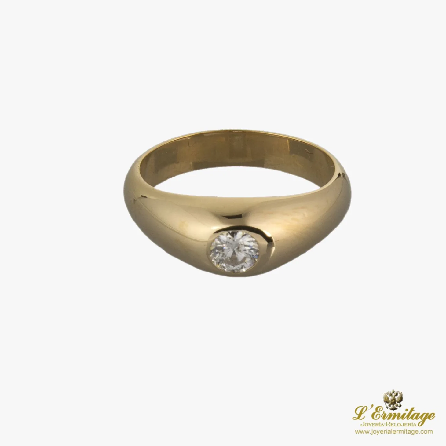 ANILLOS / SORTIJAS Anillo solitario oro amarillo