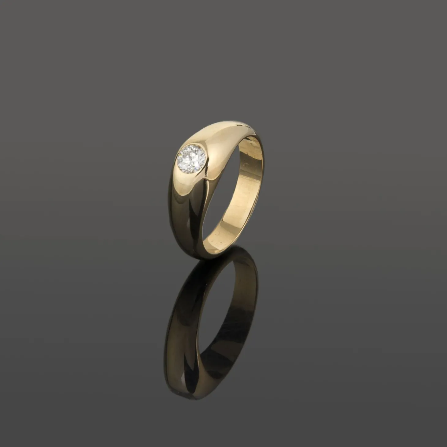 ANILLOS / SORTIJAS Anillo solitario oro amarillo