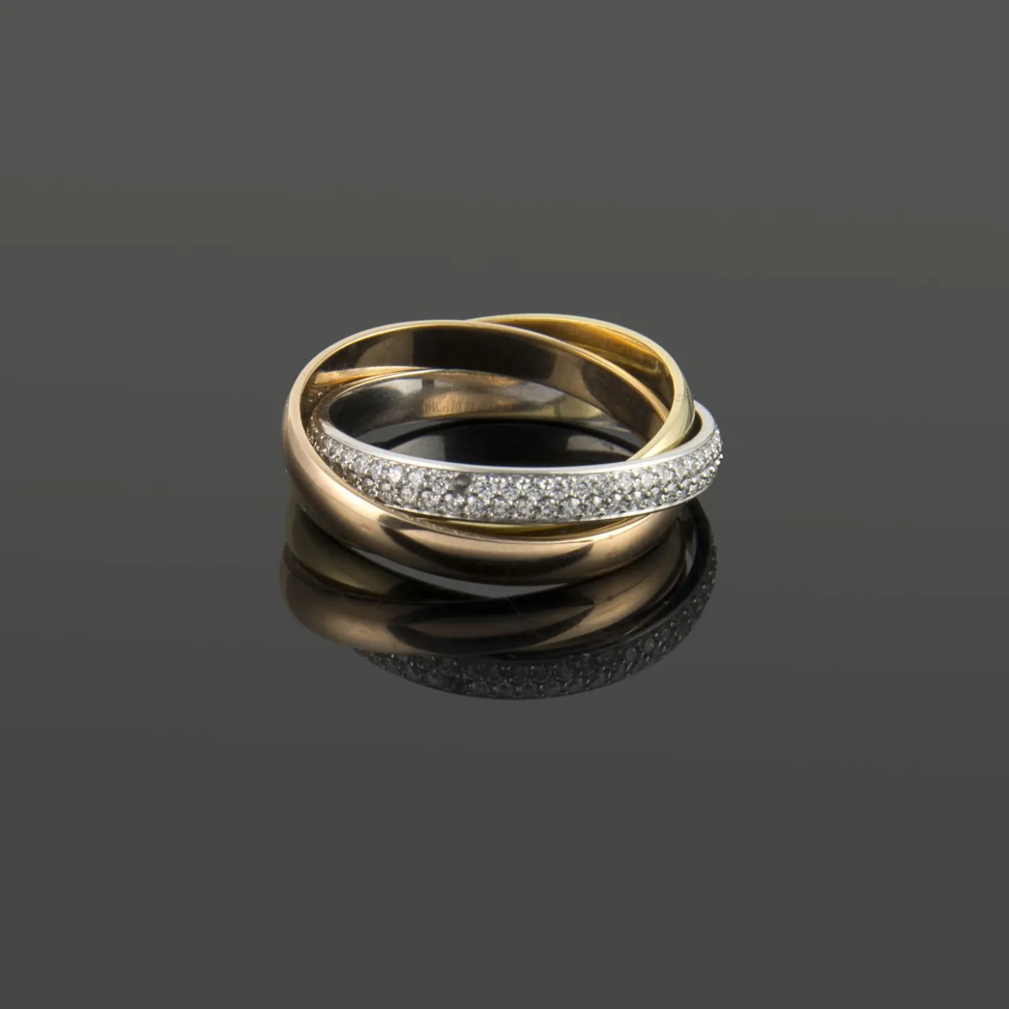 ANILLOS / SORTIJAS Anillo trinity tamaño pequeño talla nº:14