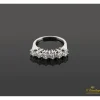 ANILLOS / SORTIJAS Cintillo oro blanco y diamantes