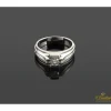 ANILLOS / SORTIJAS Solitario de caballero en oro blanco con un brillante