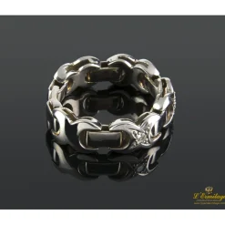 ANILLOS / SORTIJAS Sortija articulada oro blanco y diamantes
