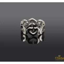 ANILLOS / SORTIJAS Sortija cartier oro blanco y diamantes