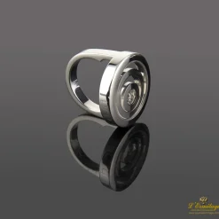 ANILLOS / SORTIJAS Sortija chopard happy spirit oro blanco y diamante.