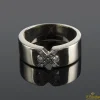 ANILLOS / SORTIJAS Sortija en oro blanco con brillantes