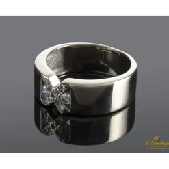 ANILLOS / SORTIJAS Sortija en oro blanco con brillantes