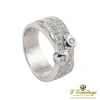 ANILLOS / SORTIJAS Sortija en oro blanco con brillantes. Talla 15.