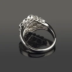 ANILLOS / SORTIJAS Sortija en oro blanco con brillantes.