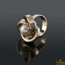 ANILLOS / SORTIJAS Sortija en oro amarillo con perla