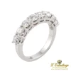ANILLOS / SORTIJAS Sortija en oro blanco con brillantes.