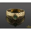 ANILLOS / SORTIJAS Sortija oro amarillo y esmeralda