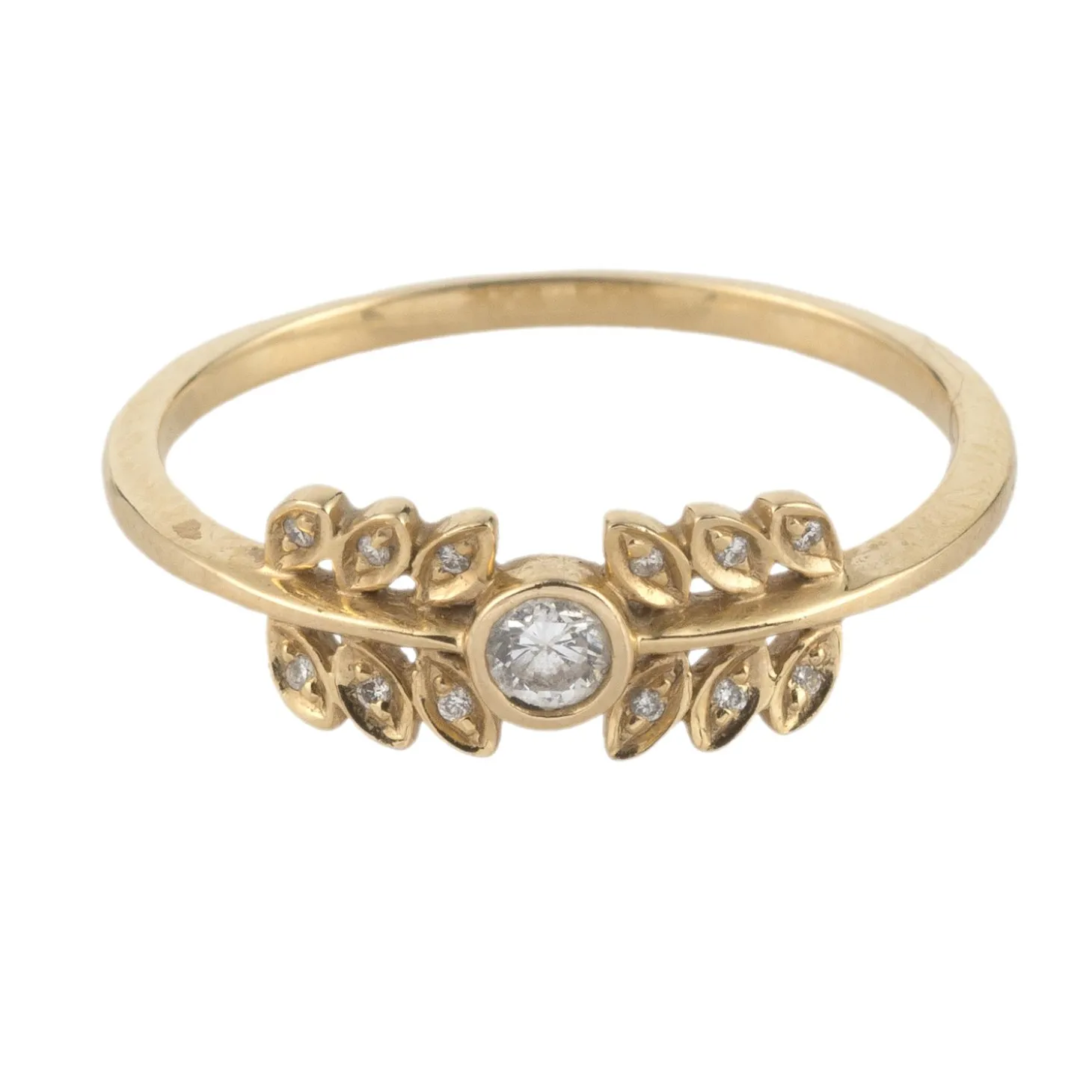 ANILLOS / SORTIJAS Sortija oro rosa y diamantes tous. Talla nº: 15