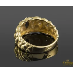 ANILLOS / SORTIJAS Sortija oro amarillo zafiro y diamantes
