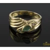 ANILLOS / SORTIJAS Sortija oro amarillo esmeralda y diamantes