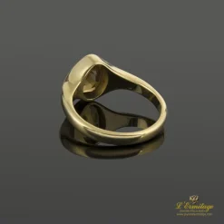 ANILLOS / SORTIJAS Sortija oro amarillo y citrino.