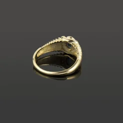 ANILLOS / SORTIJAS Sortija oro amarillo zafiro y diamantes
