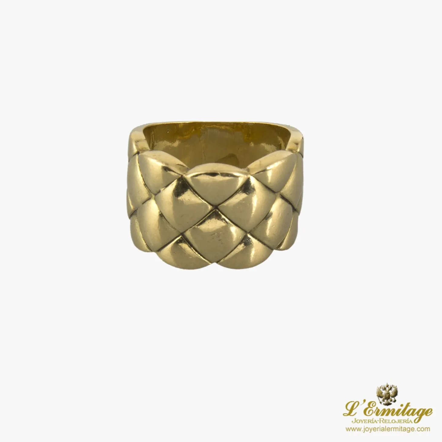 ANILLOS / SORTIJAS Sortija oro amarillo ancha