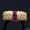 ANILLOS / SORTIJAS Sortija oro amarillo y rubíes