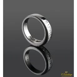 ANILLOS / SORTIJAS Sortija oro blanco y baguettes