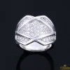 ANILLOS / SORTIJAS Sortija oro blanco con pavé de diamantes