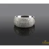 ANILLOS / SORTIJAS Sortija oro blanco y cuajado de diamantes