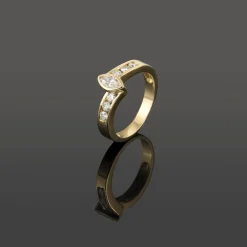 ANILLOS / SORTIJAS Sortija oro amarillo y diamantes