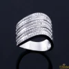 ANILLOS / SORTIJAS Sortija oro blanco y diamantes
