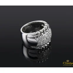 ANILLOS / SORTIJAS Sortija oro blanco y diamantes.