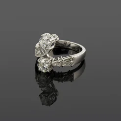 ANILLOS / SORTIJAS Sortija oro blanco y diamantes