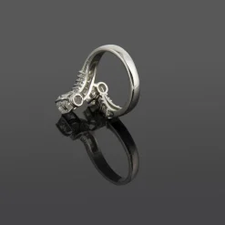 ANILLOS / SORTIJAS Sortija oro blanco y diamantes