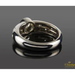 ANILLOS / SORTIJAS Sortija oro blanco y diamantes.