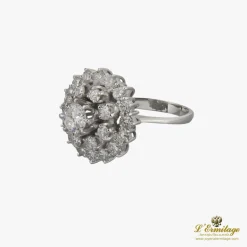 ANILLOS / SORTIJAS Sortija oro blanco y diamantes