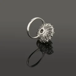 ANILLOS / SORTIJAS Sortija oro blanco y diamantes