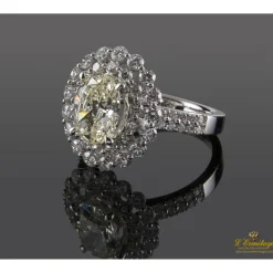 ANILLOS / SORTIJAS Sortija oro blanco y diamantes