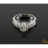 ANILLOS / SORTIJAS Sortija oro blanco y diamantes color l, pureza vvs2 y peso 1,08 cts.