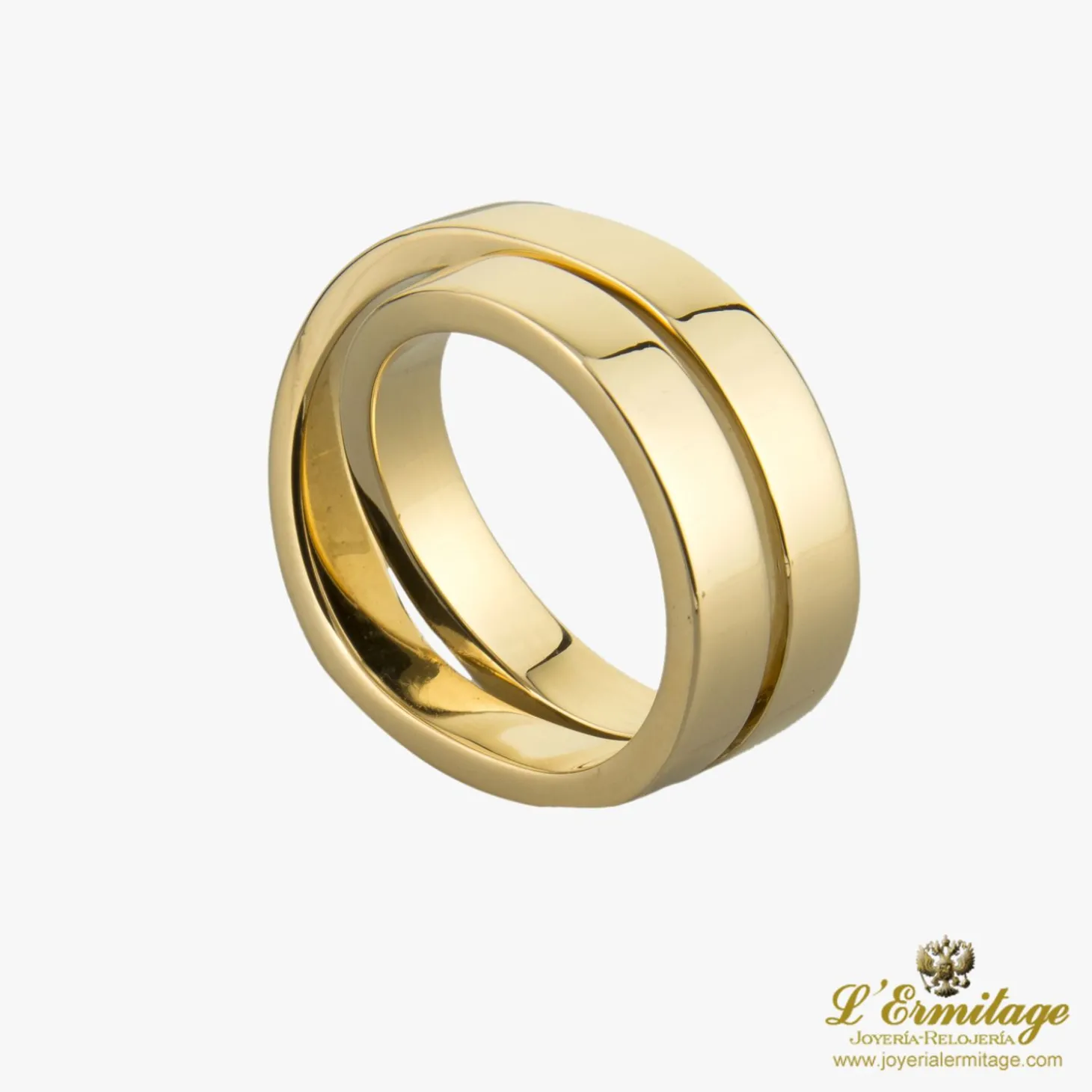 ANILLOS / SORTIJAS Sortija paris nouvelle vague oro amarillo. Talla 53.