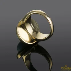 ANILLOS / SORTIJAS Sortija realizada en oro amarillo con una turqueza natural